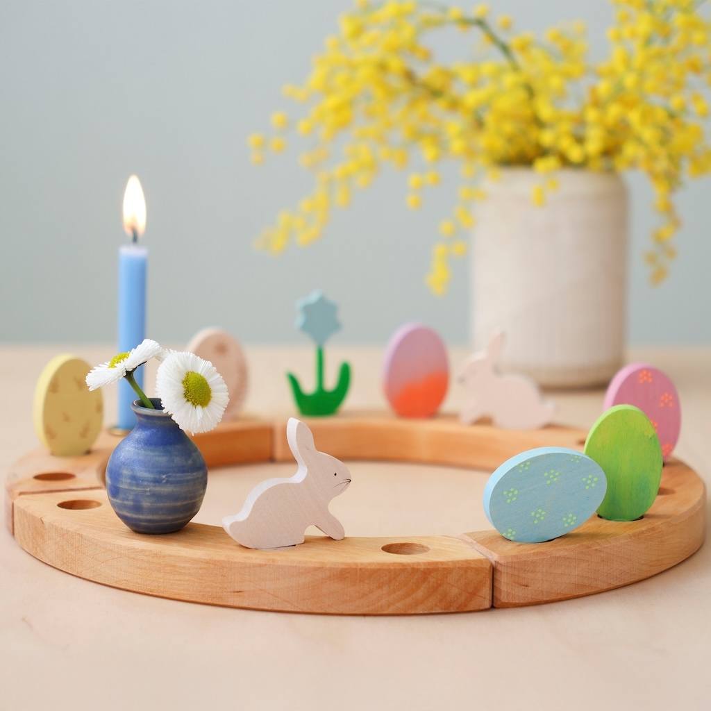 Decorative Easter Eggs - Floral Duo