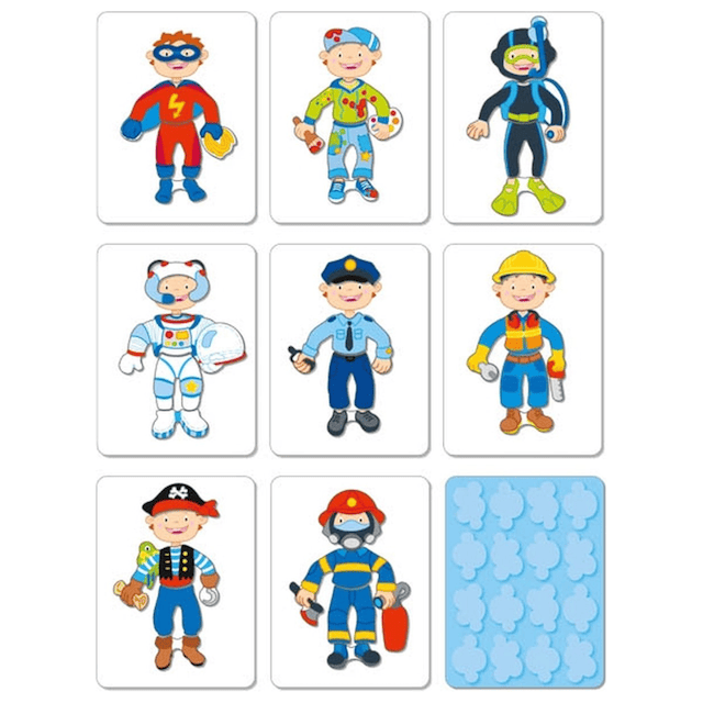 Dress-up Magnet Game - Boy