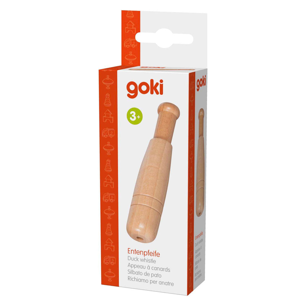 Goki duck whistle packaging on a white background
