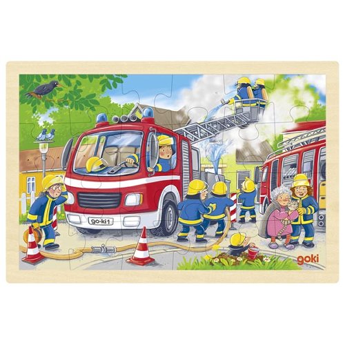 Jigsaw Puzzle - Firefighting (24 Pieces)