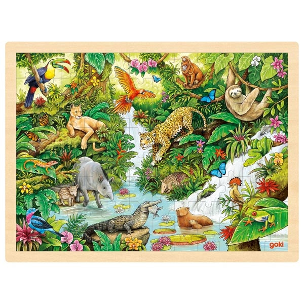 Jigsaw Puzzle 96 Pieces - In The Jungle