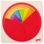 Puzzle Circle Red
