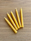 Beeswax Birthday Candles - Individual