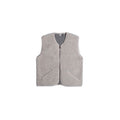 Gray vest on a white background