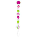 Soother Chain - Pink Elephant