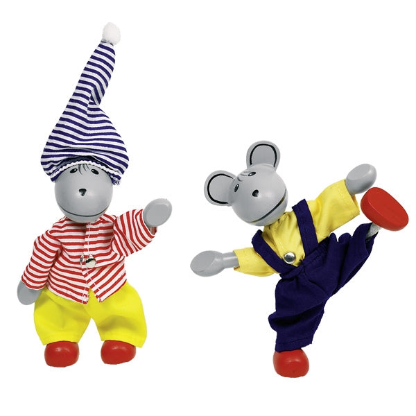 Flexible Puppets Mouse Dress-up Box, Lia & Luca