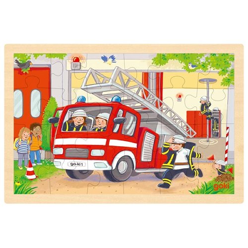 Jigsaw Puzzle - Helicopter/Fire Engine