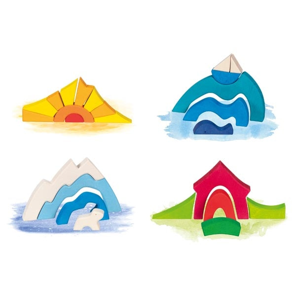 Landscape Puzzle - Little Polar Bear