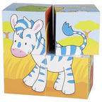 Cube Puzzle - Animals (4 Pieces)