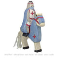 Blue Knight - Riding with Cloak