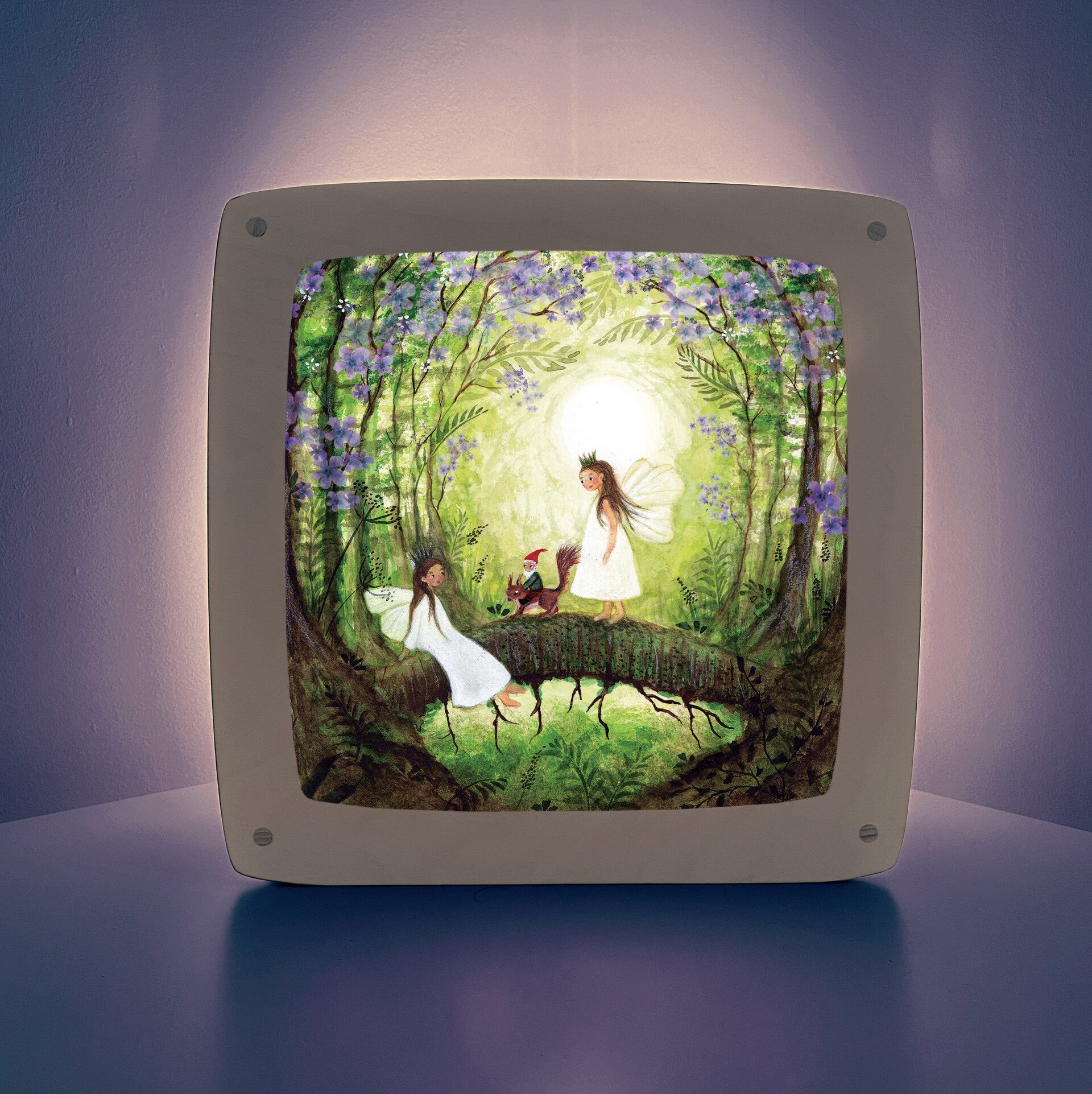 Fairies with Squirrel - Silhouette for Toverlux