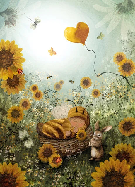 My Little Honeybee - Postcard