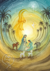 Nativity Story - Postcard-Advent & Christmas Postcards-Bijdehansje--Stardust-Store