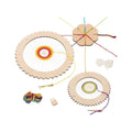 Craft Set - Round Weaving Loom and Braid Flower