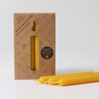 100% Beeswax Candle Amber - Individual Candle