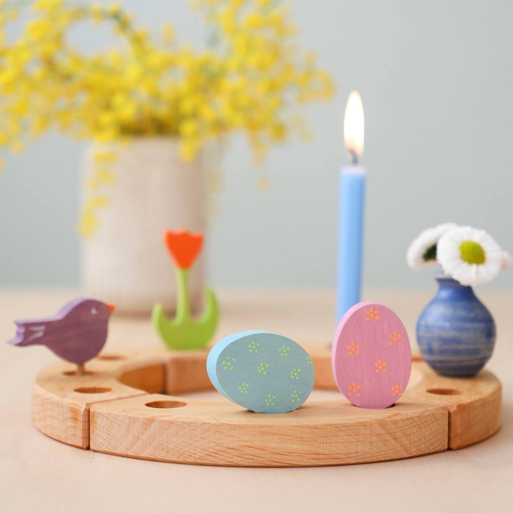 Decorative Easter Eggs - Floral Duo