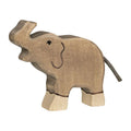Baby Elephant Trunk Raised