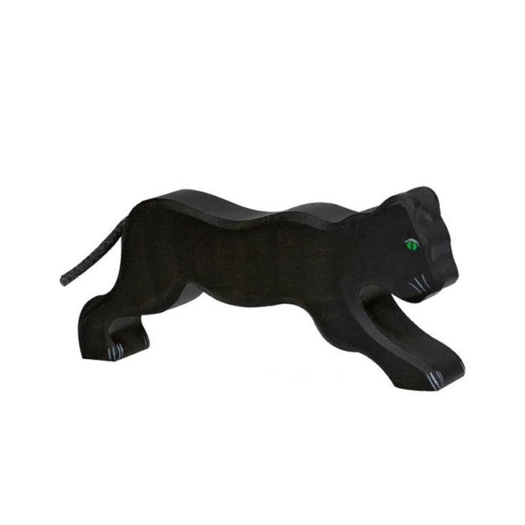 Black panther figurine 