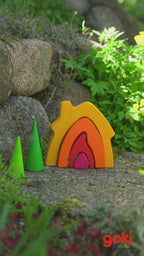 Wooden Dwarf Cottage
