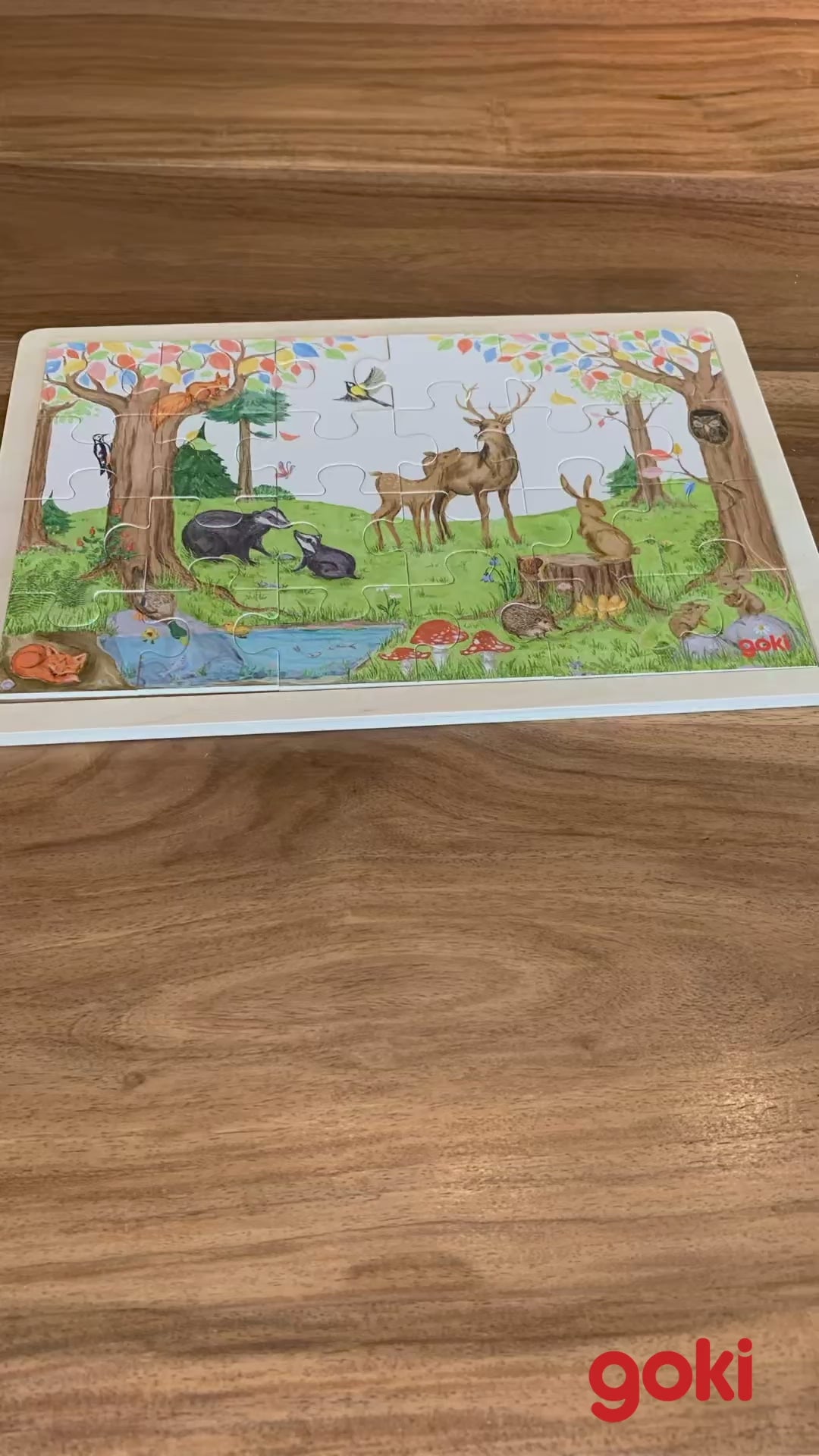 Jigsaw Puzzle 24 Pieces - In The Forest