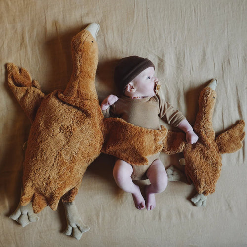 Cuddly Animal Goose Small Rust - Limited Edition