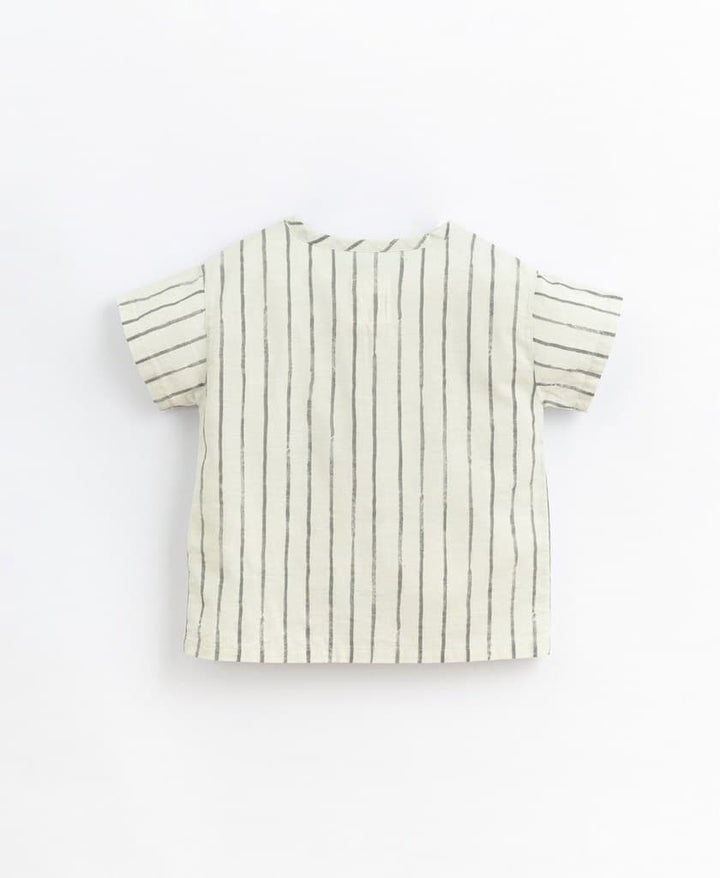 Shirt in Blend of Natural Fibers-Shirt-Play Up-4 Y-Stardust-Store