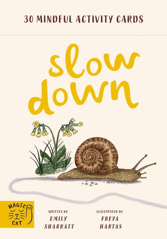 Slow Down 30 Activity Cards By Emily Sharratt & Freya Hartas-Books-Books-9781913520250-Stardust-Store
