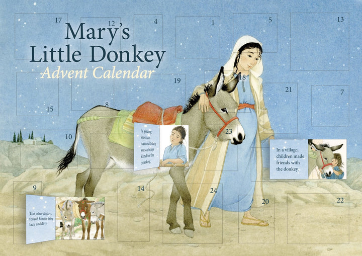 Mary's Little Donkey - Advent Calendar-Advent Calendars-Advent Calendar-9781782503279-Stardust-Store