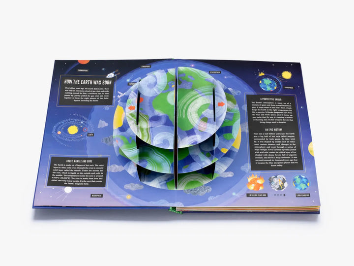 Pop-Up Earth by Anne Jankeliowitch & Olivier Charbonnel-Educational Books-Books-9780500652572-Stardust-Store