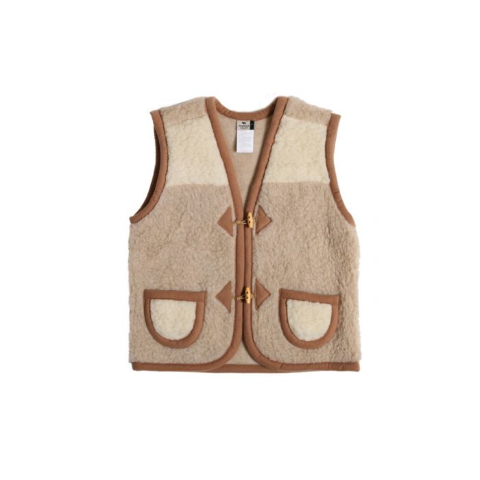 Bodywarmer Alpen Junior Duo-Outerwear-Alwero-5902944726716-Beige-XS (92-98cm)-Stardust-Store