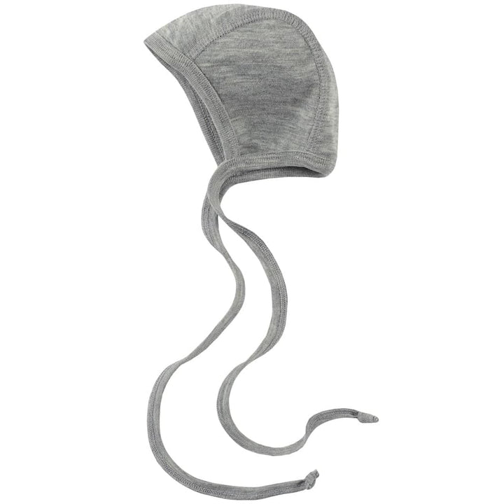 Wool and Silk Bonnet-Baby & Toddler Hats-Engel Natur-4046304186732-Grey-0-3 Months (50-56 cm)-Stardust-Store