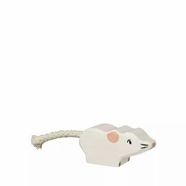 White Mouse-Figurines-Holztiger-4013594805414-Stardust-Store