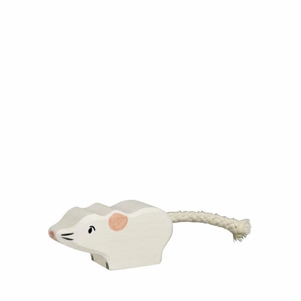 White Mouse-Figurines-Holztiger-4013594805414-Stardust-Store