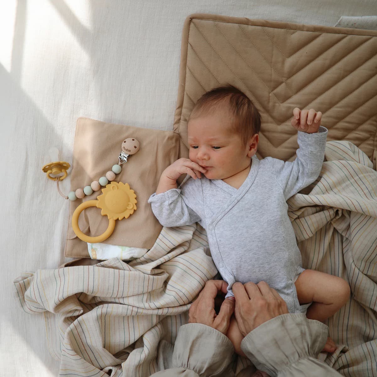 Animal Teether-Teethers-Mushie-810052464688-Bunny-Stardust-Store