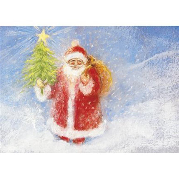 Marjan van Zeyl Weihnachtsmann - Postkarte