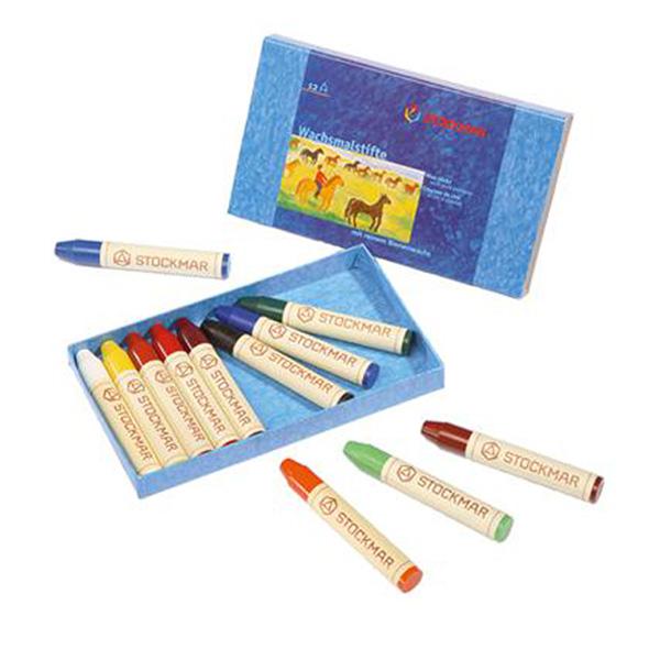 Beeswax 12 Stick Crayons-Crayons-Stockmar-4019365312006-Stardust-Store