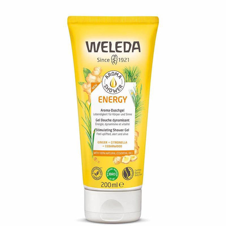 Aroma Body Wash - Energy 200ml-Body Wash-Weleda-7611916160738-Stardust-Store