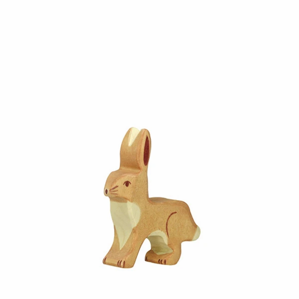 Hare Upright Ears-Figurines-Holztiger-4013594800976-Stardust-Store