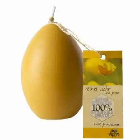 Beeswax Egg Candle-Candles-Dipam-8716726000553-Stardust-Store