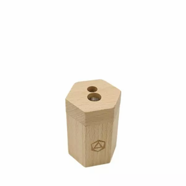 Wooden Dual Pencil Sharpener-Pencil Sharpeners-Stockmar-4019365090003-Stardust-Store