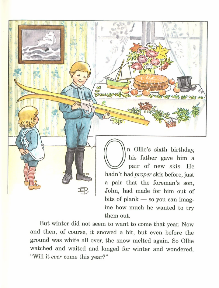 Ollie's Ski Trip by Elsa Beskow-Picture Books-Books-9780863150913-Stardust-Store