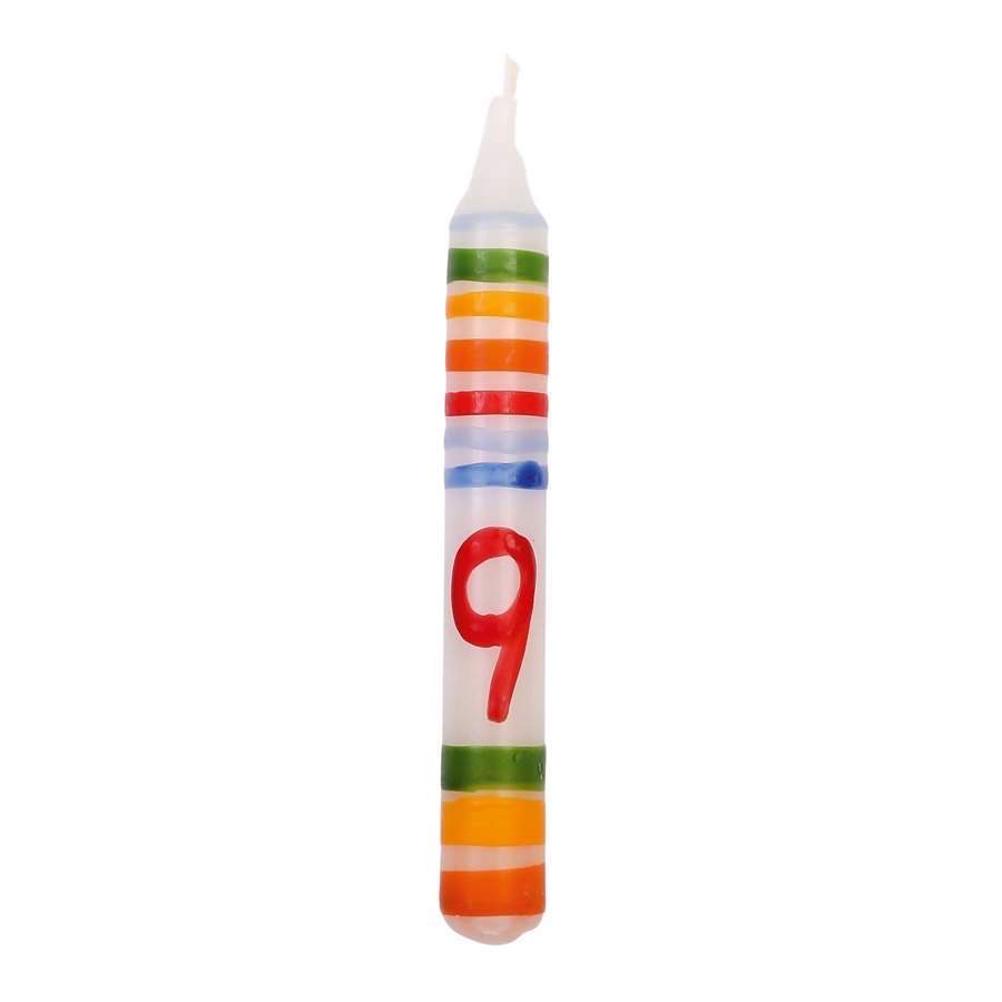 Birthday Candle - Numbers-Birthday Candles-Glückskäfer-Number 9-Stardust-Store