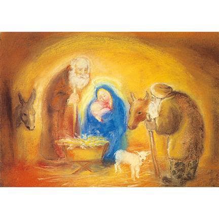 The Holy Family - Postcard-Advent & Christmas Postcards-Marjan van Zeyl-8717185564068-Stardust-Store