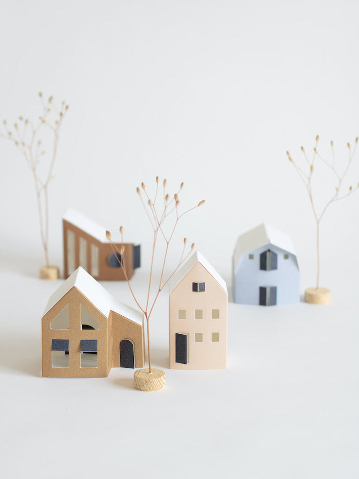 Tûs Tiny Paper Houses-Seasonal & Holiday Decorations-Jurianne Matter-8718692200760-Stardust-Store