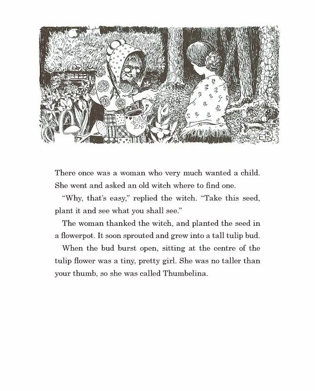 Thumbelina by Elsa Beskow-Picture Books-Books-9781782502456-Stardust-Store