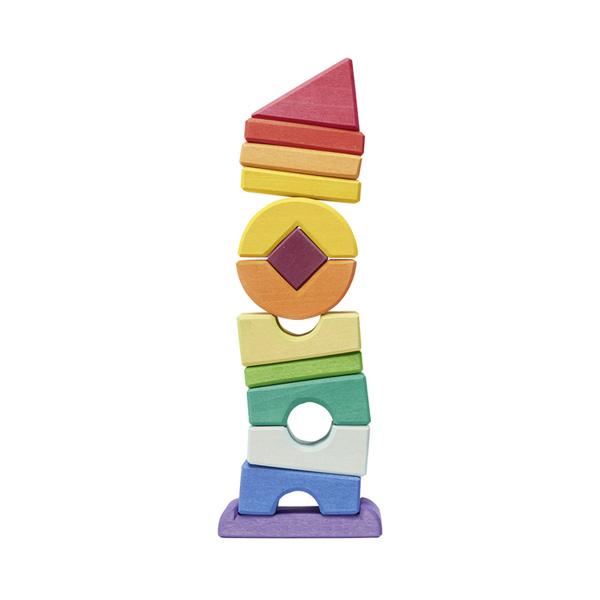 Crooked Tower - 13 Pieces-Building Toys-Glückskäfer-4038162523996-Stardust-Store