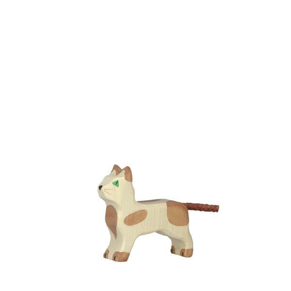 Cat Standing Small-Figurines-Holztiger-4013594800570-Stardust-Store