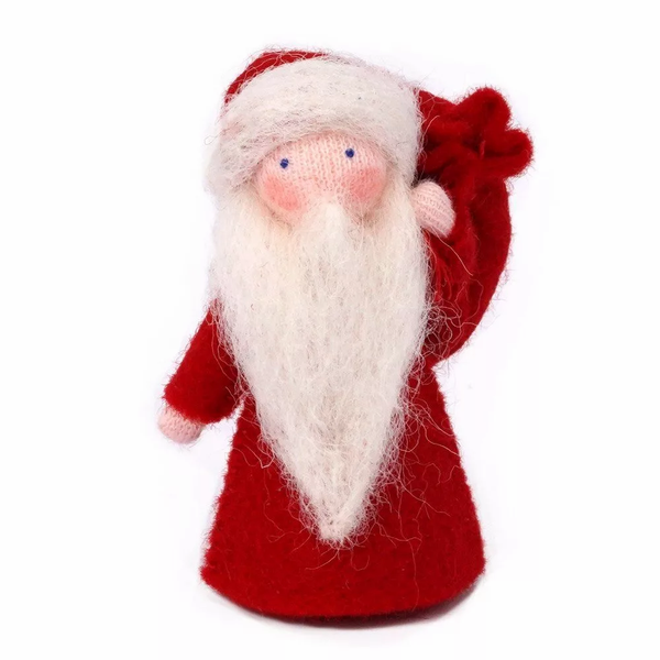 Santa Claus / Father Christmas-Dolls, Playsets & Toy Figures-Ambrosius-White-Stardust-Store