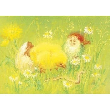 Marjan van Zeyl Little Chicken - Postcard-Spring - Summer Postcards-Marjan van Zeyl--Stardust-Store
