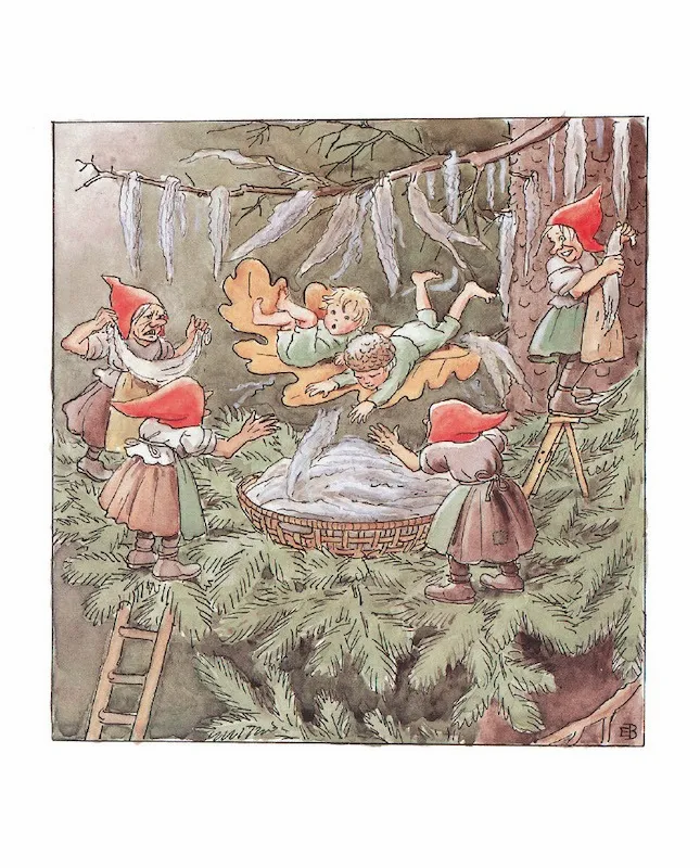 Woody, Hazel and Little Pip by Elsa Beskow - Mini Edition-Picture Books-Books-9780863157295-Stardust-Store